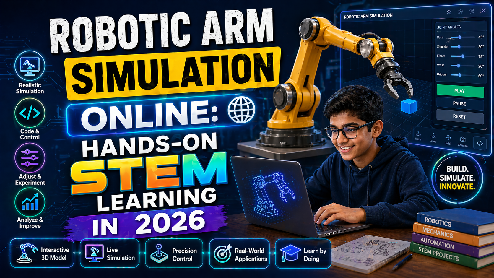 3d robotic arm free download