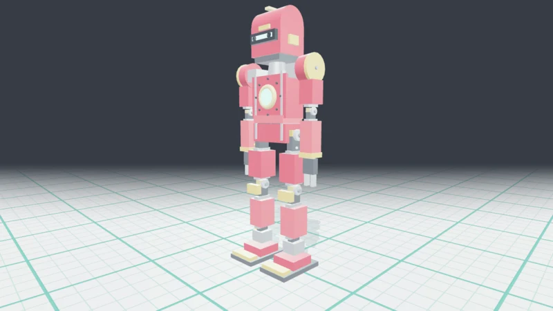 Humanoid built in the SPYRAL 3D robotics lab