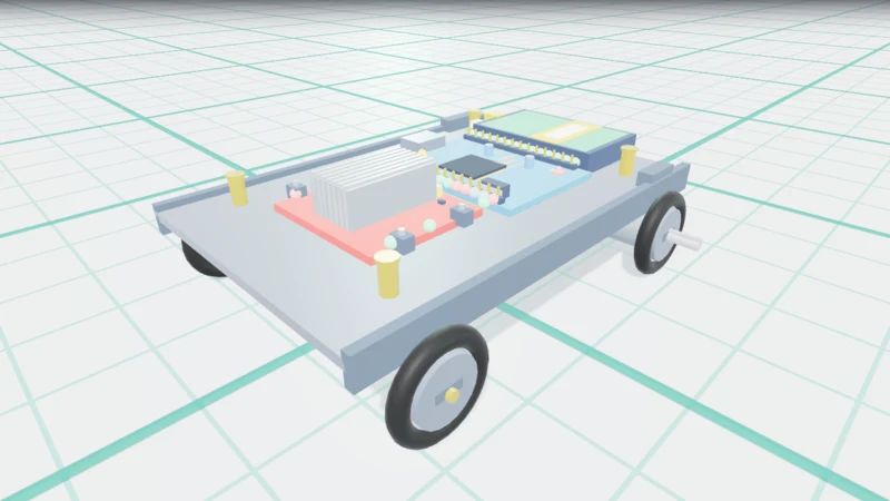 Line Follower built in the SPYRAL 3D robotics lab