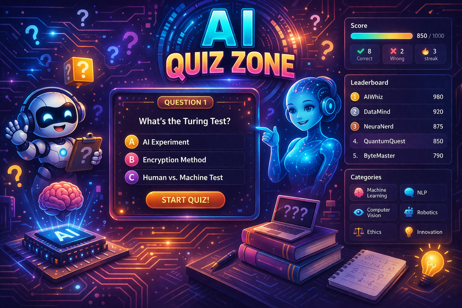 AI Quiz Zone